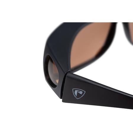 POLARISEREDE SOLBRILLER FOX RAGE OVERWRAP BROWN LENS EYEWEAR