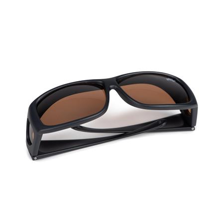 POLARISEREDE SOLBRILLER FOX RAGE OVERWRAP BROWN LENS EYEWEAR