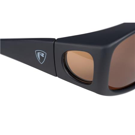 POLARISEREDE SOLBRILLER FOX RAGE OVERWRAP BROWN LENS EYEWEAR