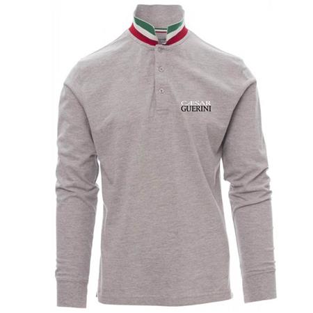 Polo De Mangas Compridas Para Homem Caesar Guerini