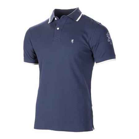 Polo De Mangas Cortas Para Hombre Browning Ultra 79 - Bleu