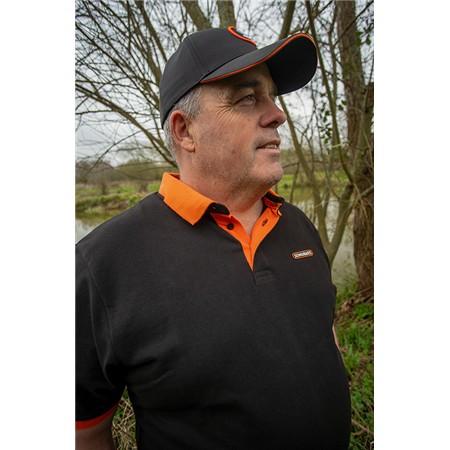 POLO HOMME SONUBAITS - NOIR/ORANGE