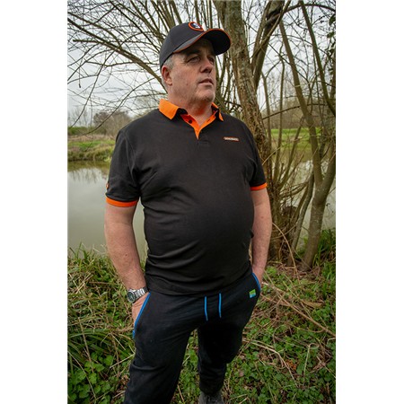 POLO HOMME SONUBAITS - NOIR/ORANGE