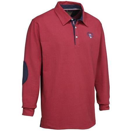 Polo Manches Longues Homme Ligne Verney-Carron Casual - Rouge