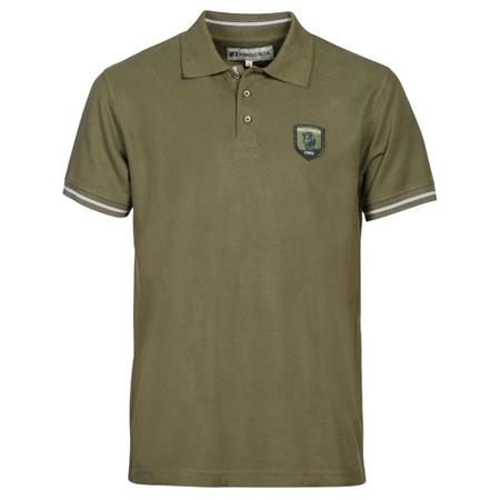 Polo Mangas Cortas Hombre Percussion Motif Sanglier - Kaki