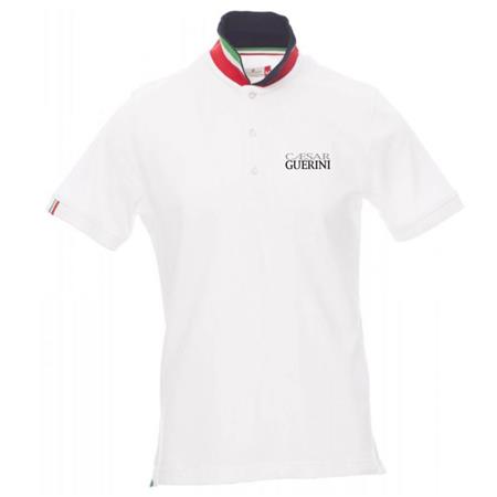 Polo Mangas Curtas Homem Fossari - Blanc