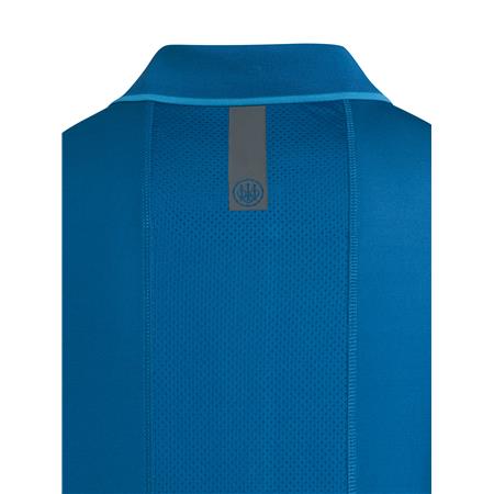 POLO MANGOS CORTAS HOMBRE - AZUL CREPÚSCULO BERETTA ICE POWER - BLUE TWILIGHT