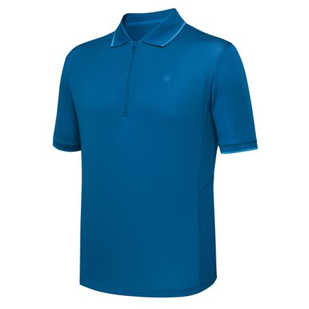 Polo Mangos Cortas Hombre - Azul Crepúsculo Beretta Ice Power - Blue Twilight