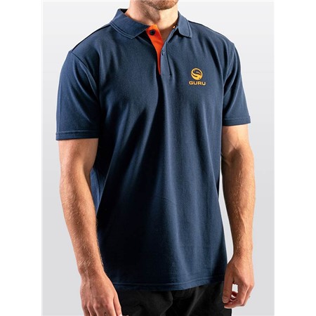 Polo Maniche Corte Uomo Guru - Blu Marino