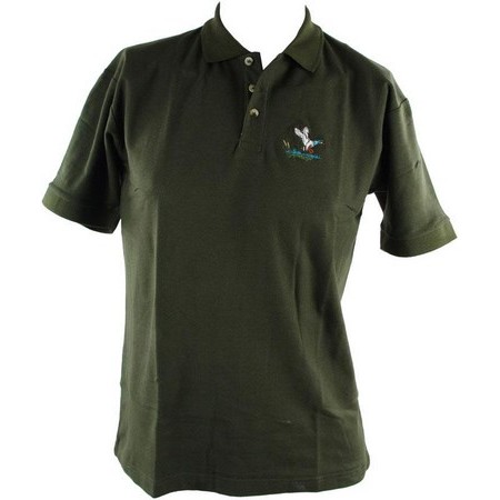 POLO MANICHE CORTE UOMO PERCUSSION BRODE - KAKI