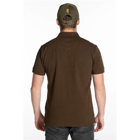 POLO MANNEN BROWNING ULTRA 78 - MARRON