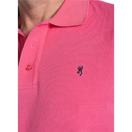 POLO-SHIRT MAN BROWNING ULTRA 78 PINK