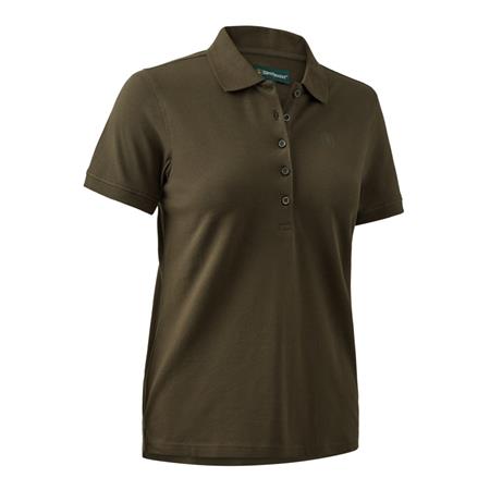 Polo Shirt Maniche Corte Donna - Verde Deerhunter Lady Harriet - Vert