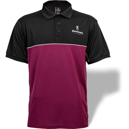 Polo Shirt Maniche Corte Uomo Browning Dry Fit