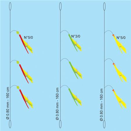 PONTA DE LINHA FLASHMER BEST OF SPÉCIAL LIEU - PACK DE 3