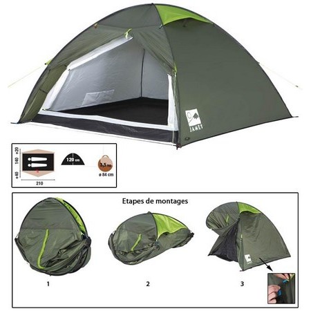 Pop-Up Tent Jamet Jametic 2P