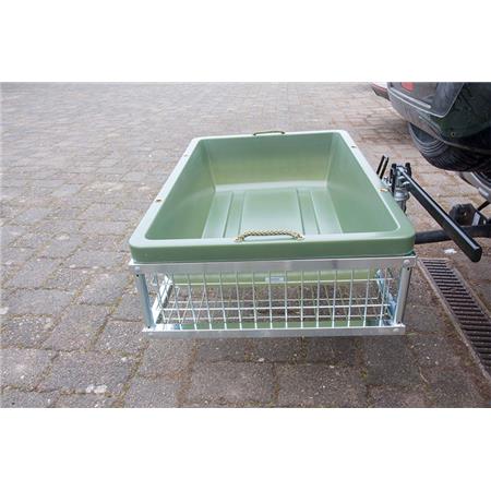 PORTA BAGAGEM TRASEIRA EUROHUNT POUR VÉHICULE RAPIDE ET RABATTABLE