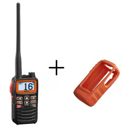 Portable Vhf Standard Horizon Hx40 Pack Including Vhf Hx40 And Floating Case Shc-29
