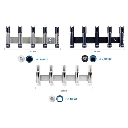 PORTACANNE SEANOX INOX EMBOUT FENDU 5 CANNES