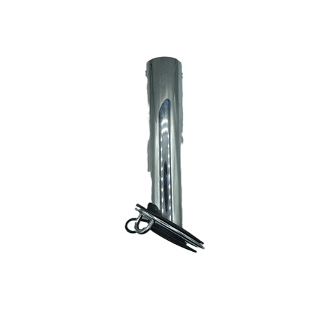 Porte Canne Seanox Inox Encastrable 30° Anneau Fixat. Canne - 428006