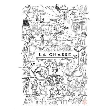 POSTER BINGO COLLECTION CHASSE