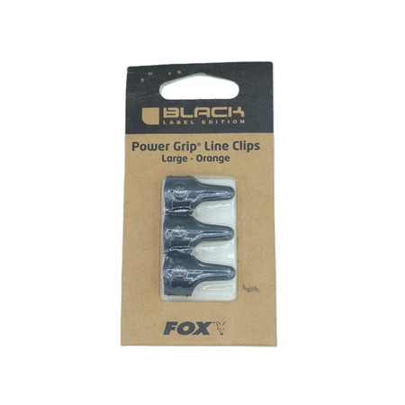 Power Grip Line Clips Fox Black Label Edition - Large