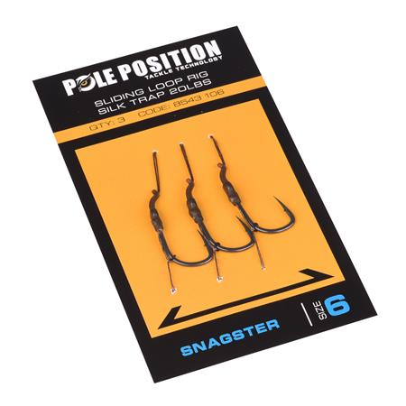 Pre-Rigged Leader Pole Position Sliding Loop Rig Snagster