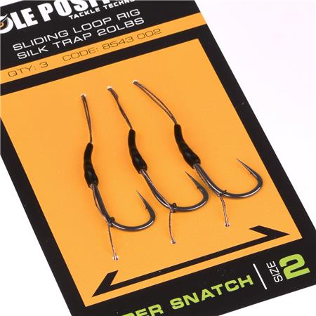 PRE-RIGGED LEADER POLE POSITION SLIDING LOOP RIG SUPER SNATCH