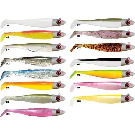 Pre Rigged Soft Lure Delalande Swat Shad - Pack Of 20