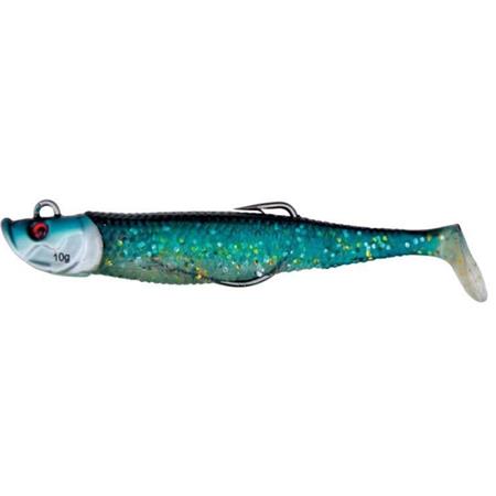 Pre-Rigged Soft Lure Flashmer Blue Shad - 15Cm