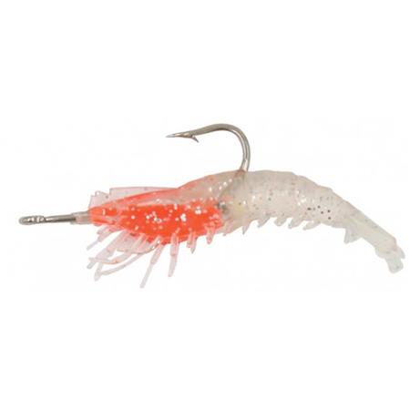 PRE-RIGGED SOFT LURE FLASHMER TEASER KURUMA - 6CM