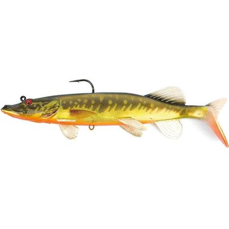Pre-Rigged Soft Lure Fox Rage Replicant Realistic Pike Vert/Argent