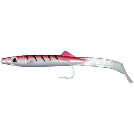 Pre-Rigged Soft Lure Ragot Raglou Tiger - 10.5Cm - Pack Of 3