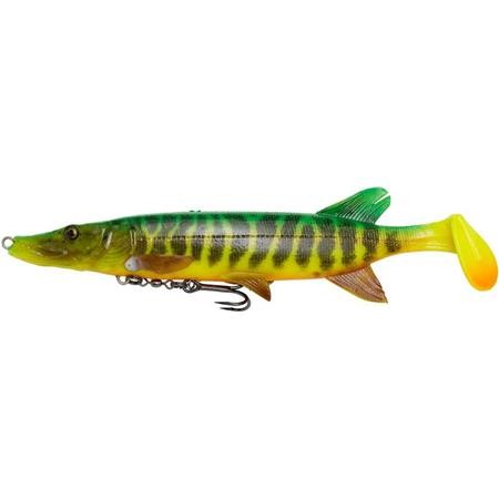 Pre-Rigged Soft Lure Savage Gear 4D Pike Shad 17.5Cm