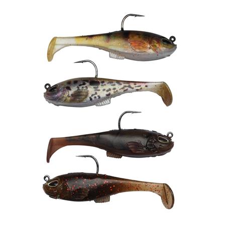 PRE-RIGGED SOFT LURES KIT BERKLEY PULSE AGENT E