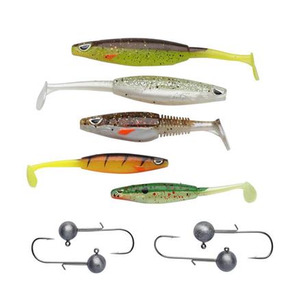 PRE-RIGGED SOFT LURES KIT BERKLEY SICK ZANDER PACK