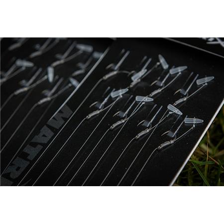 PRE-TIED HOOK FOX MATRIX MXC-3 6” SUPER STOP RIGS - PACK OF 8