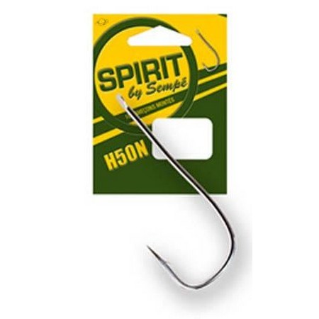 Pre-Tied Trout Hook Sempe H50n Nickel-Plated - Pack Of 10