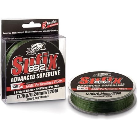 Predator Braid Sufix 832 Braid Olive Green - 120M