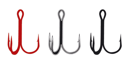 Predator Hook Gamakatsu Triple 13 - Pack Of 10