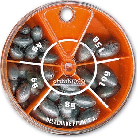 Predator Lead Delalande Box 5 Compartments Bulged Olive