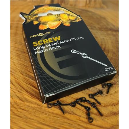 Prendedor De Iscos Pro Elite Baits Screw - Long Swivel Screw