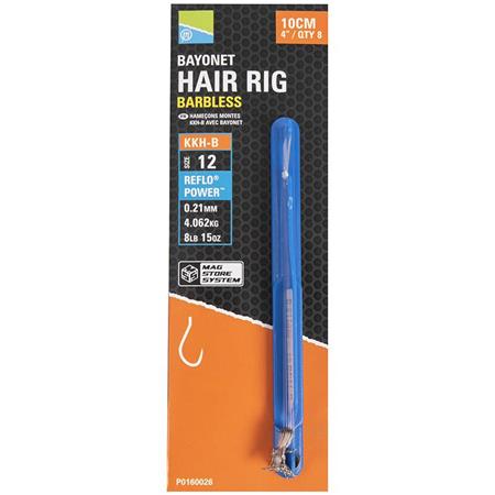 Προδεμένα Αγκίστρια Preston Innovations Kkh-B Bayonet Hair Rig