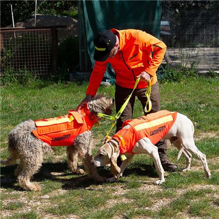 PROTECTION VEST CANIHUNT DOG ARMOR ORANGE V3