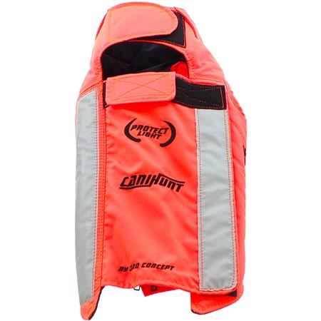 PROTECTION VEST CANIHUNT DOG ARMOR PROTECT LIGHT ORANGE