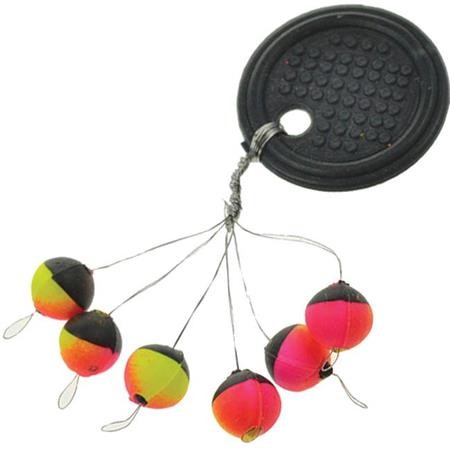 Prowadnik Żyłki Fiquet Rigostop Rj Trójkolorowy - Pack De 6