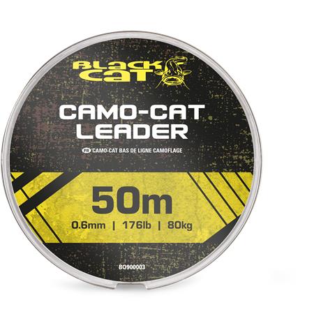 Przypon Black Cat Camo-Cat Leader - 50M