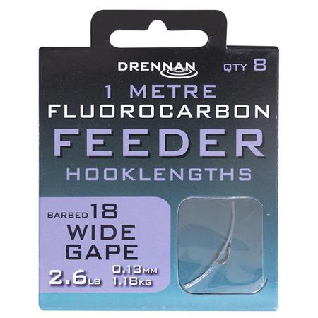 Przypon Drennan Fluoro Feeder Wide Gape