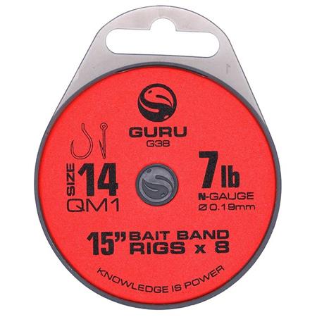 Przypon Guru Qm1 Bait Band Ready Rigs 15”