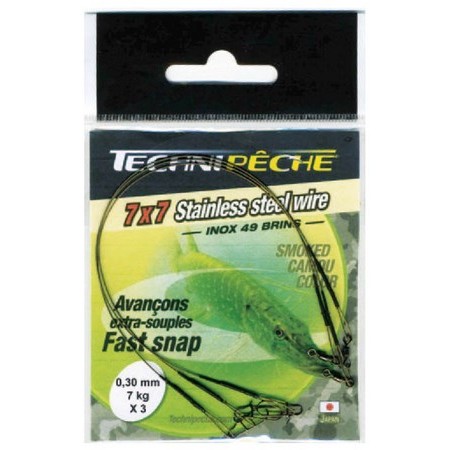 Przypon Technipêche 7 X 7 - 49 Żyłek - Opakowanie